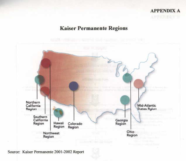 Kaiser Permanente Regions