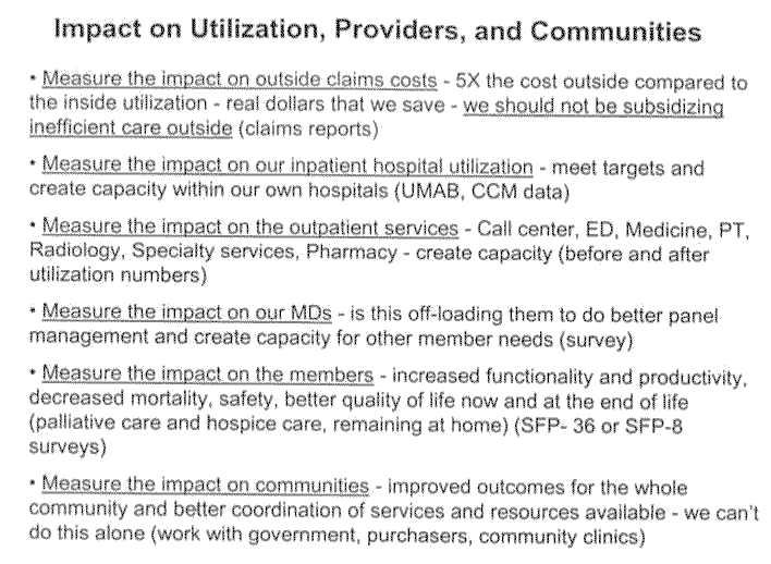 KP National Strategy - Guiding Vision as an Organization to achieve by 2005