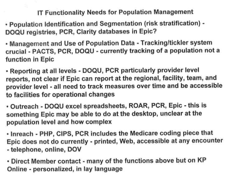 KP National Strategy - Guiding Vision as an Organization to achieve by 2005