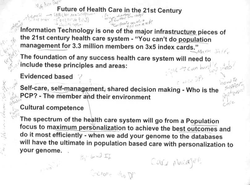 KP National Strategy - Guiding Vision as an Organization to achieve by 2005