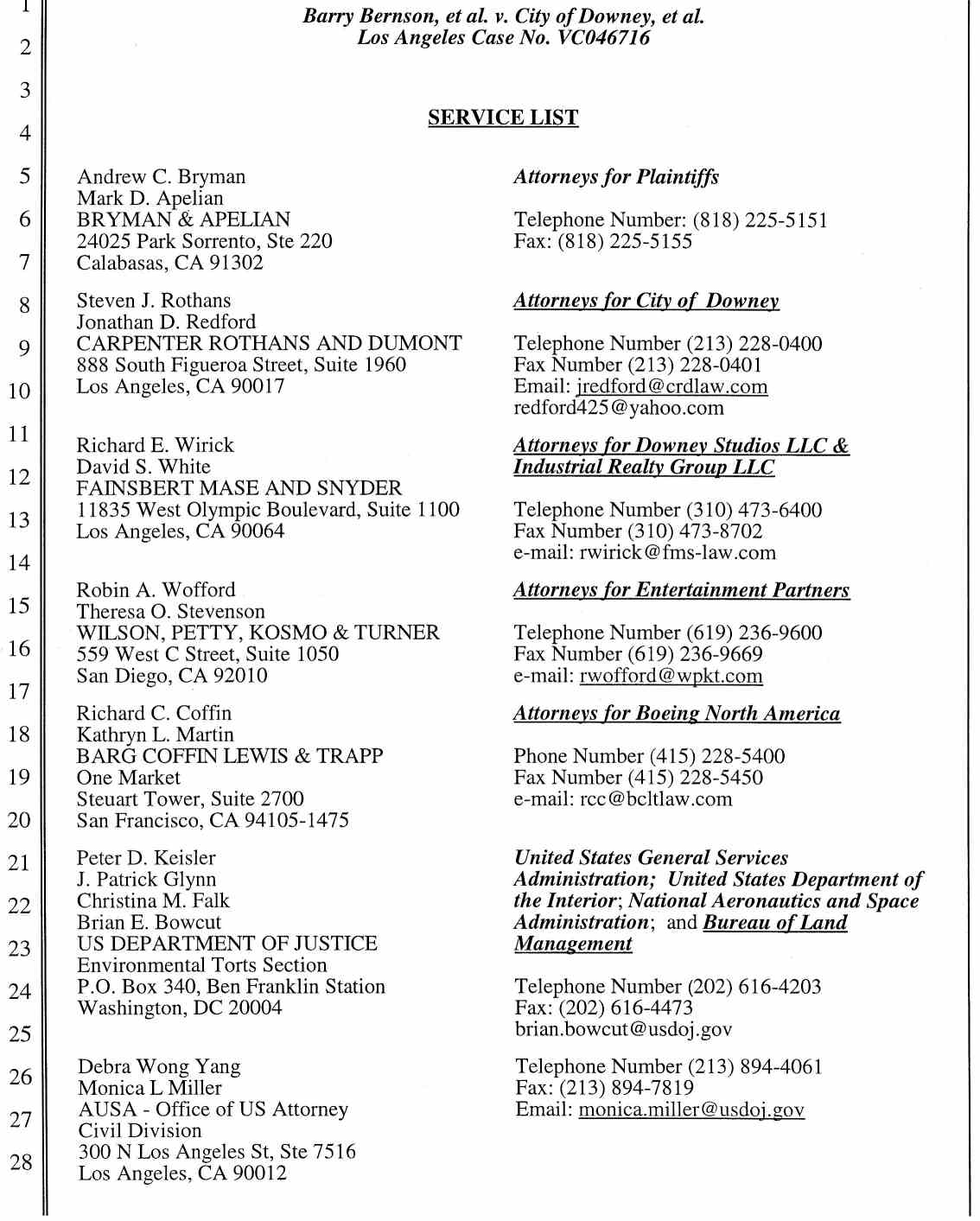 Case No. VC 046716 Defendant Dreamworks Productions, LLC's Notice of Demurrer and Demurrer to Plaintiffs' First Amended Complaint, and Memorandum of Points and Authorities in Support of Demurrer - October 9, 2007