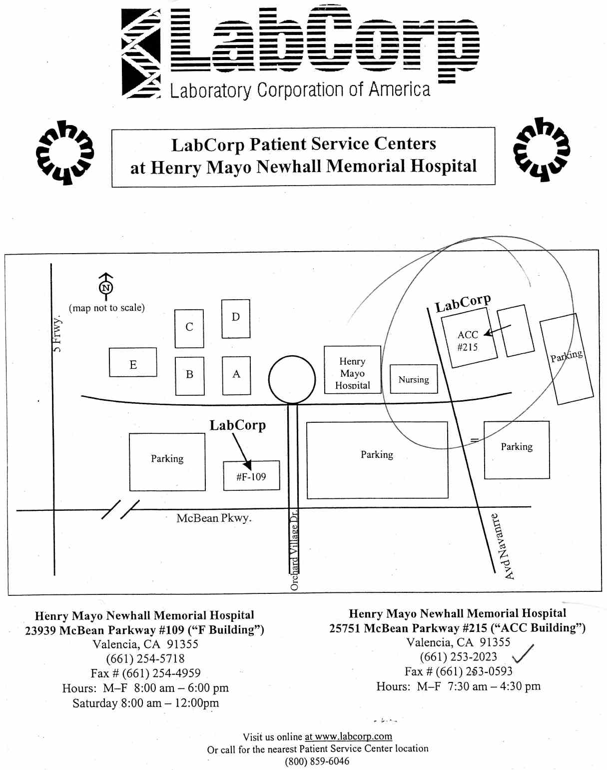 Medical Lab Reports for Leonard Martin dated October 10, 2005