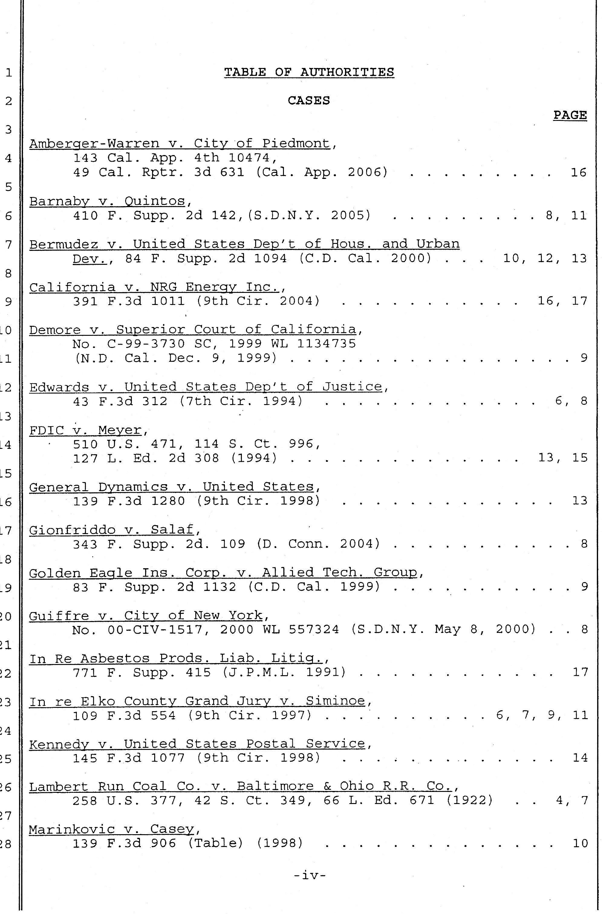 The Boeing Company Declaration of Kathryn L. Oehlschlager of 10-09-07