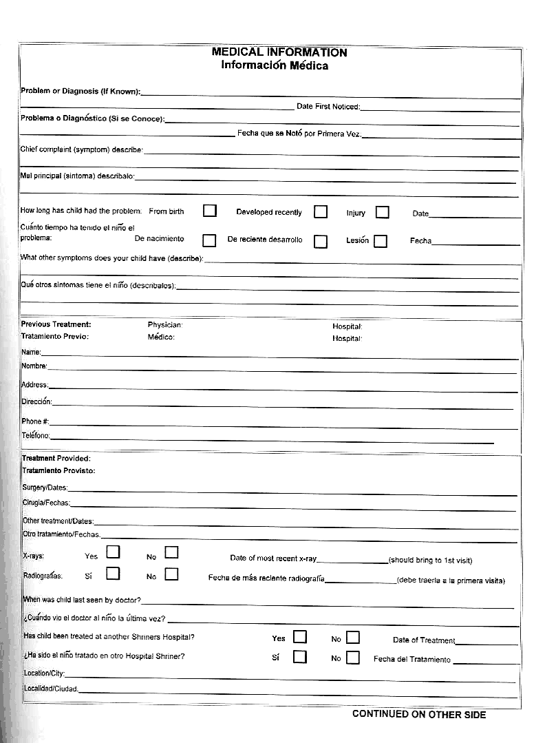 Spanish application page 3