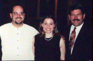 Roby and her then husband stand with her employer Zev Yaroslavsky